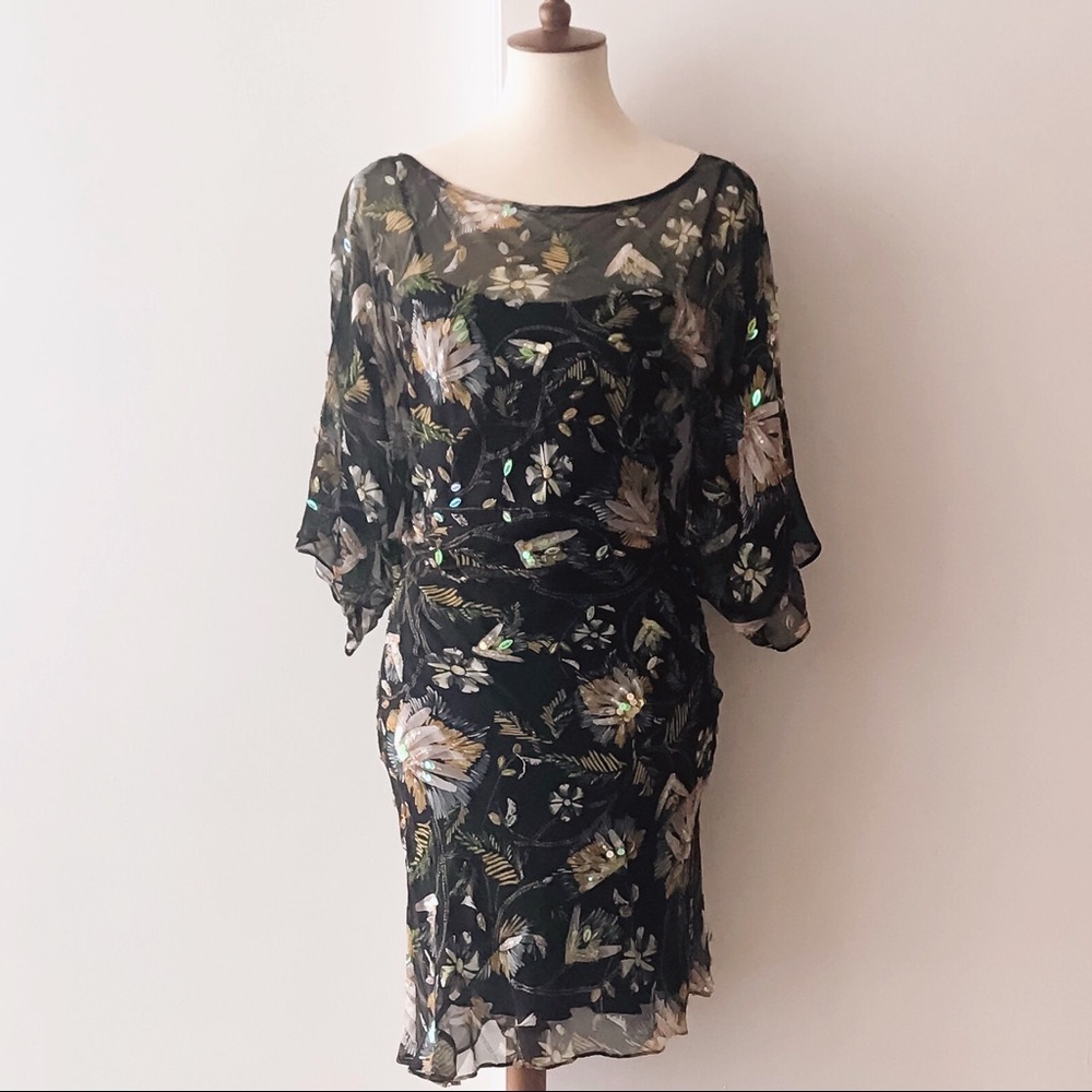 NWT Diane Von Furstenberg Sequin Dress